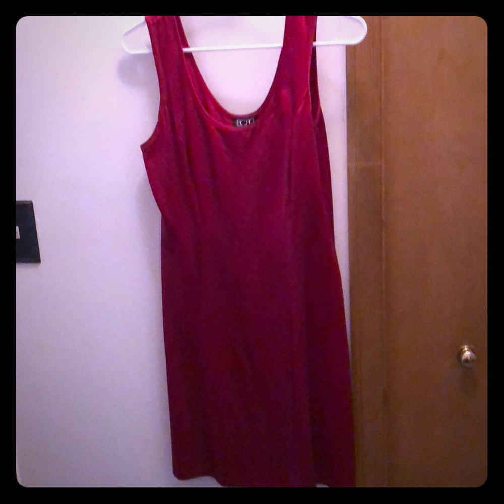BCBG structured slip dress